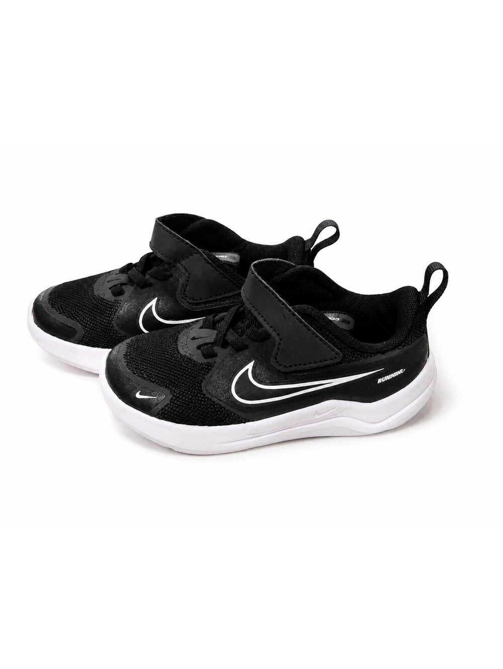 Nike Cosmic Runner 8 toddler running shoes in black with white accents NWOB